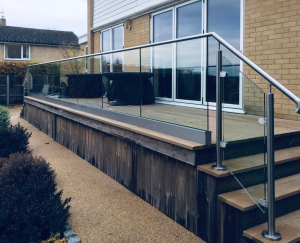 Maidstone glass balustrade project