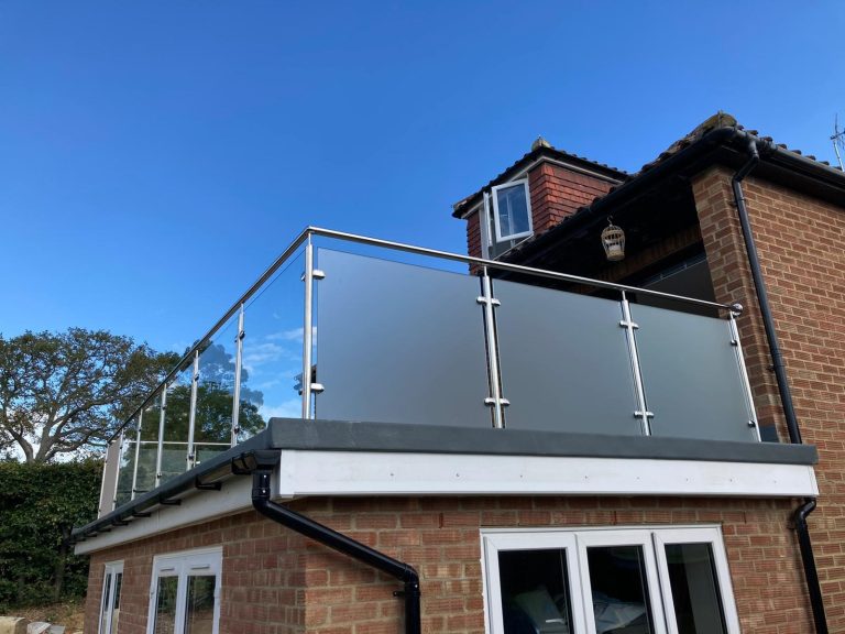 framed glass balustrade Maidstone