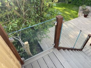 Outdoor glass balustrades Chatham