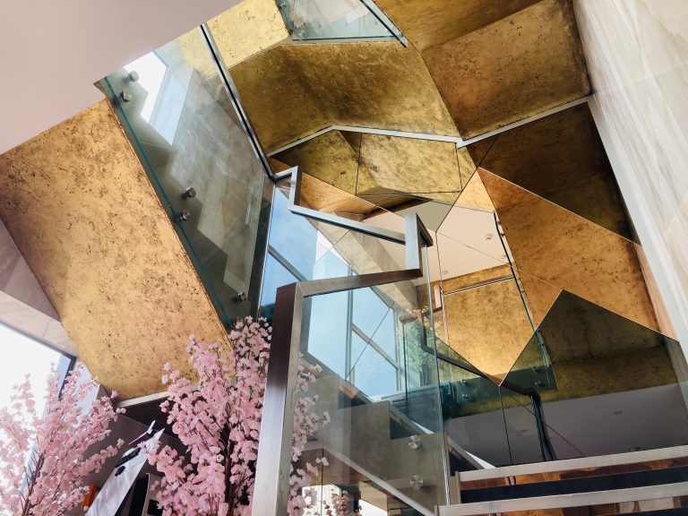 ombre laminated safety mirrors