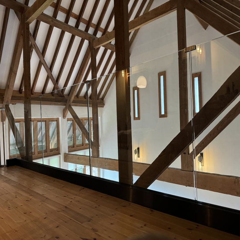 black posi glaze frameless channel Dartford near me