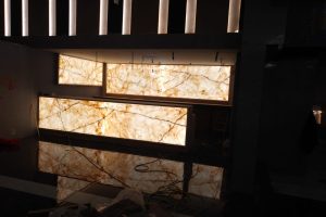 Backlit Resin panels