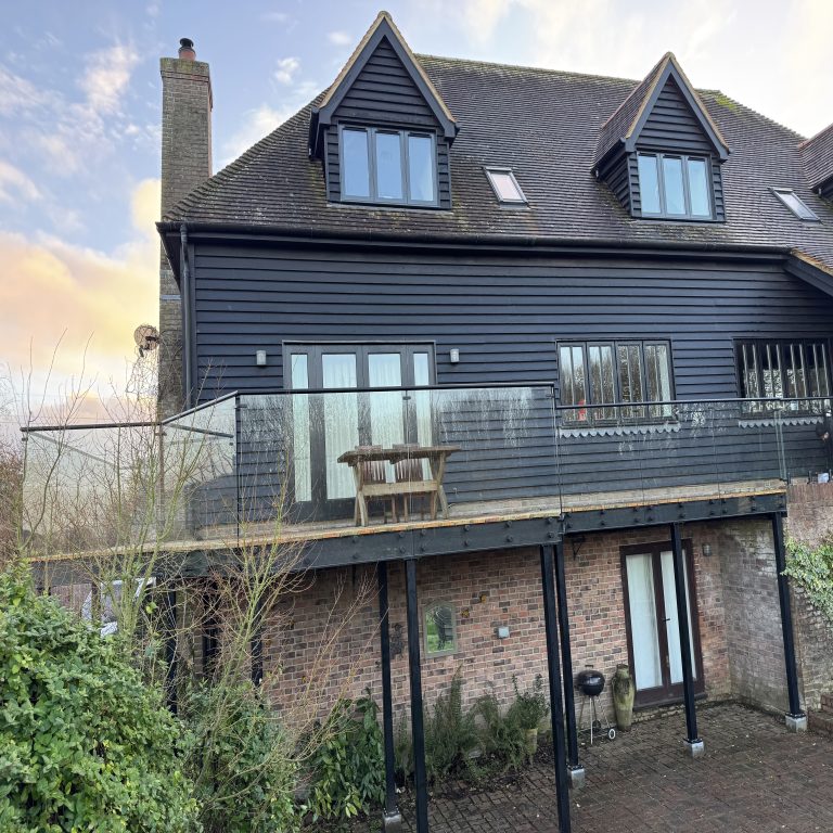 minster on sea Glass Balustrades Kent