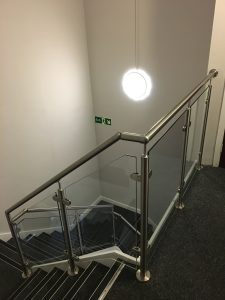 Framed Glass Balustrades in Sevenoaks