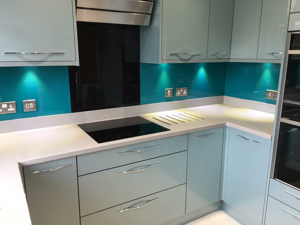kitchen glass splashback medway