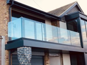Kent coast glass balustrades 
