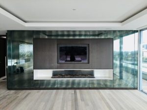 Green Ombre mirror
